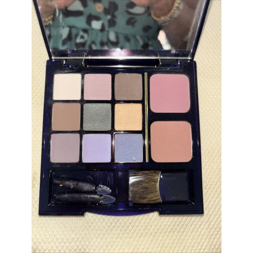 ESTEE LAUDER 2  Blush All Day & 9 Color Intensity Eyeshadows Palette‎ NWOB 3712